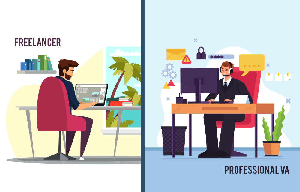 Virtual Assistant Company Vs. Freelancer. Which is better?